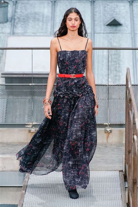 chanel summer dresses 2020|Chanel fit and flare dress.